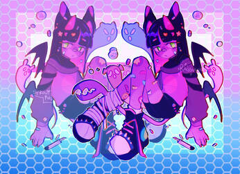 lineart + color fullbody