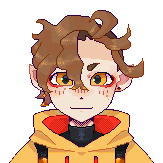 Pixel headshot gif