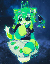 Cell shaded halfbody