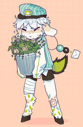 Cell shaded chibi fullbody